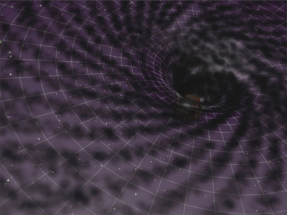 Black holes can't fully be described by general relativity, but physicists hope to understand the inner workings of these strange objects by applying a theory called loop quantum gravity.