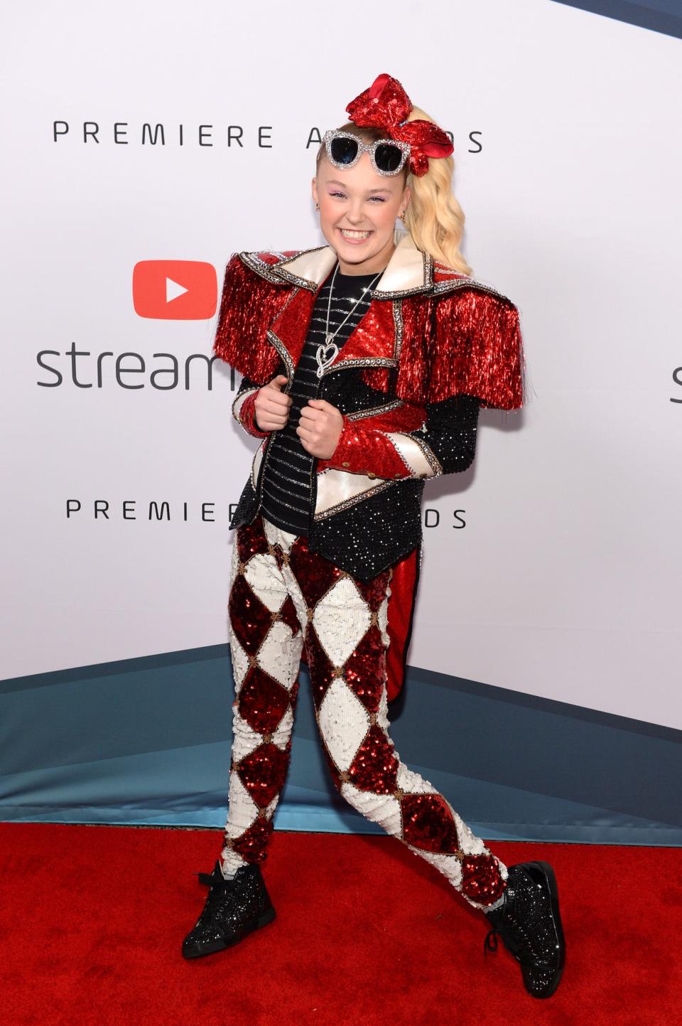 JoJo Siwa at the Streamys Premiere Awards on December 11, 2019.