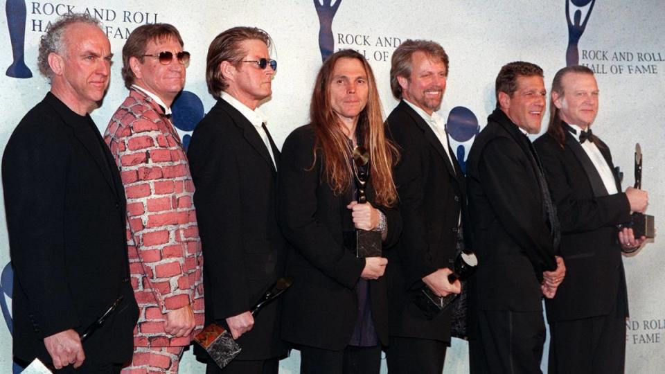 The Eagles with awards