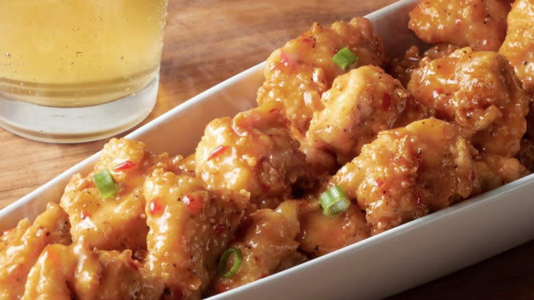 LongHorn Steakhouse spicy chicken bites