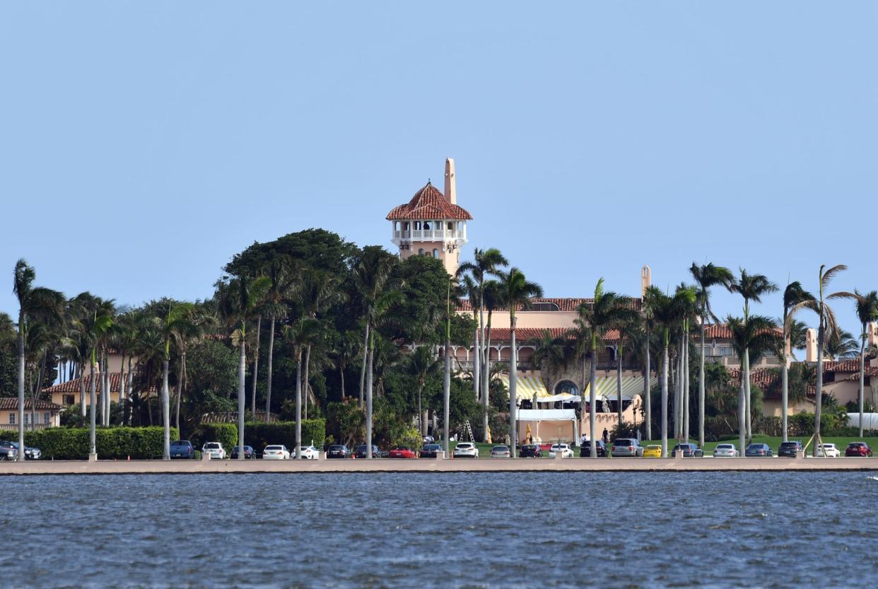 President Donald Trump's estate is viewed of his house on Mar-a-Lago on Tuesday December 31, 2019 from Palm Beach Fla. {Freelance photo by Steve Mitchell/The Palm Beach Post}