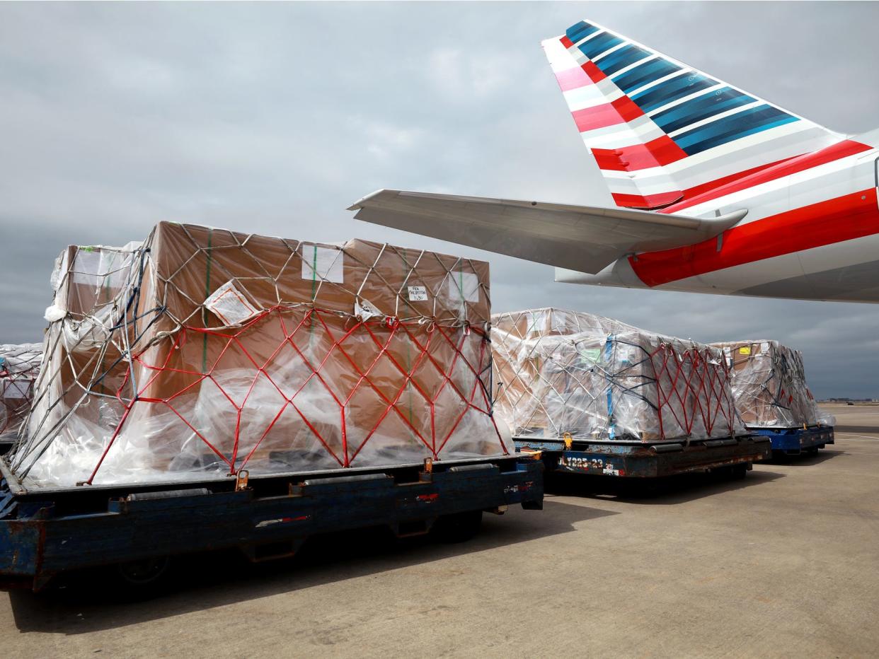 American Airlines cargo-only flight