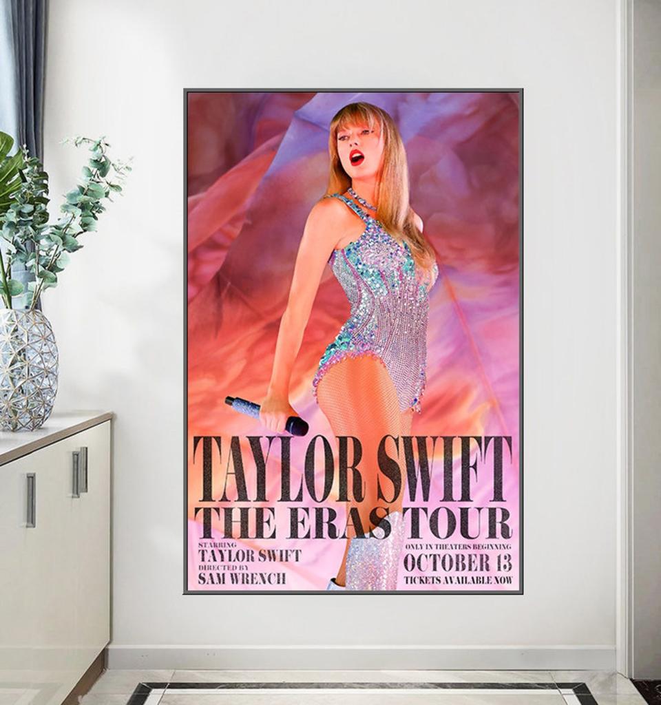 Taylor Swift The Eras Tour Poster. (PHOTO: Etsy Singapore)