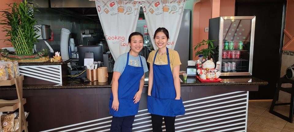 Owners and sisters-in-law Hanh Nguyen and Thuong Pham at Pho An on Davis.