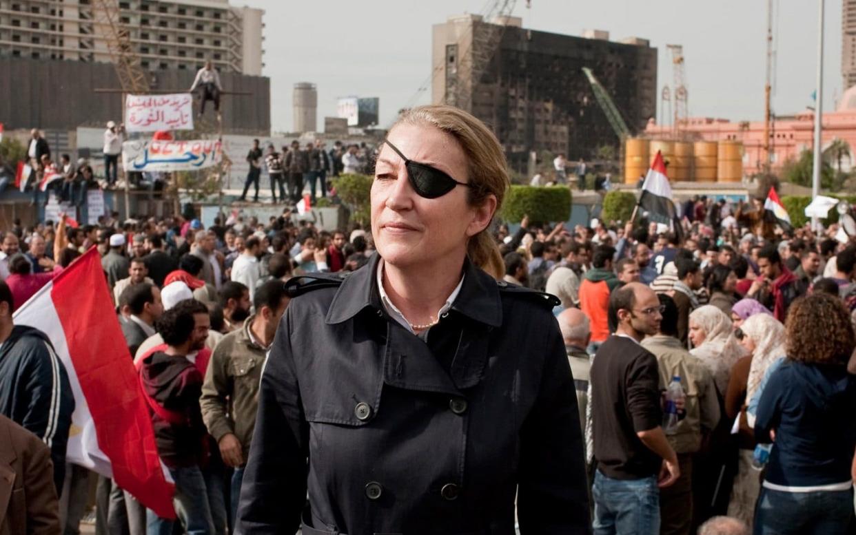 Ms Colvin, a Sunday Times journalist, and French photographer Remi Ochlik were killed in Syria in 2012 - AFP