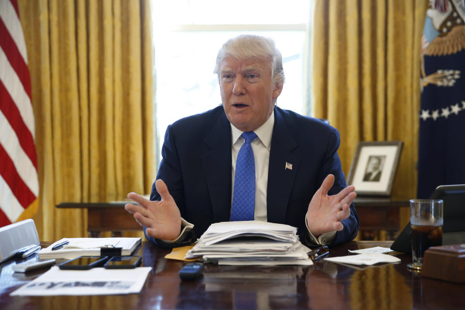 In an interview with The New York Times published Wednesday, President Donald Trump made a series of shocking statements about his administration’s ties to Russia, ongoing investigations into collusion with a foreign government and his waning happiness with senior officials in the White House.