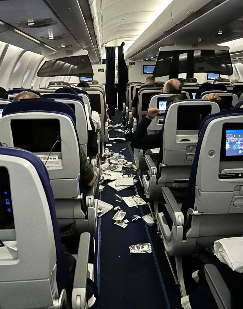 Lufthansa plane has major turbulence injuring 7 passengers