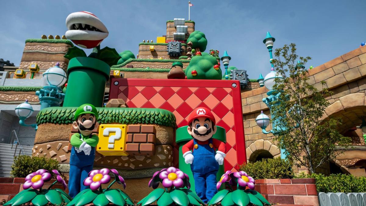 Conheça a Super Nintendo World, a nova área do Mario na Universal