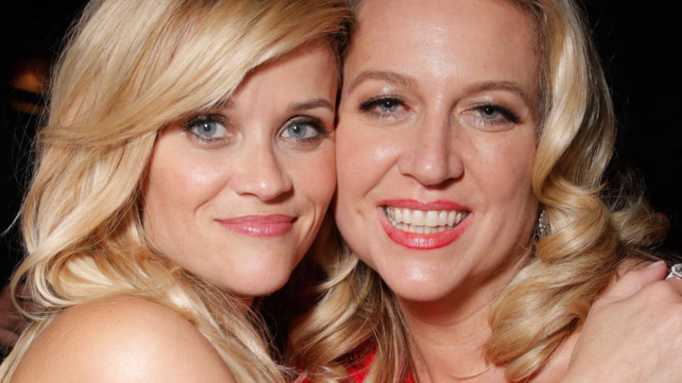 Reese Witherspoon mit der "echten" Cheryl Strayed bei einer Golden-Globe-Party