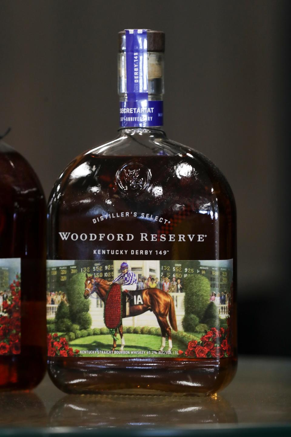 Woodford Reserve's 2023 Kentucky Derby bottle features Secretariat