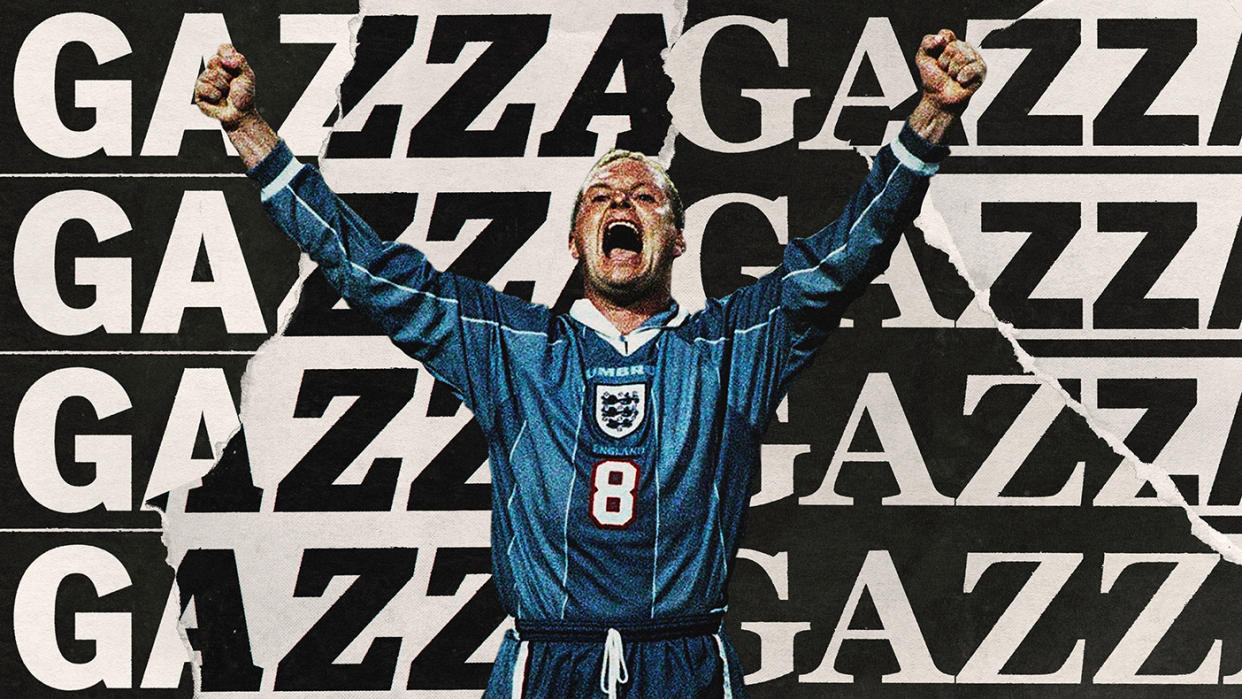 Paul Gascoigne featured in documentary Gazza. (BBC)