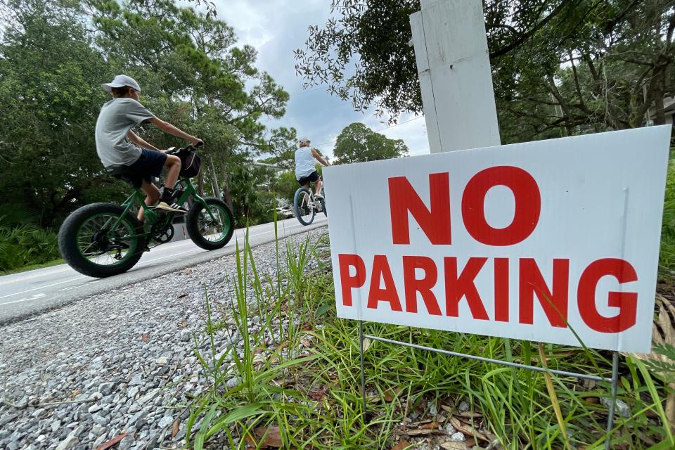 Grayton Beach in Walton County is popular with bicyclists, but that increases the danger of accidents.
