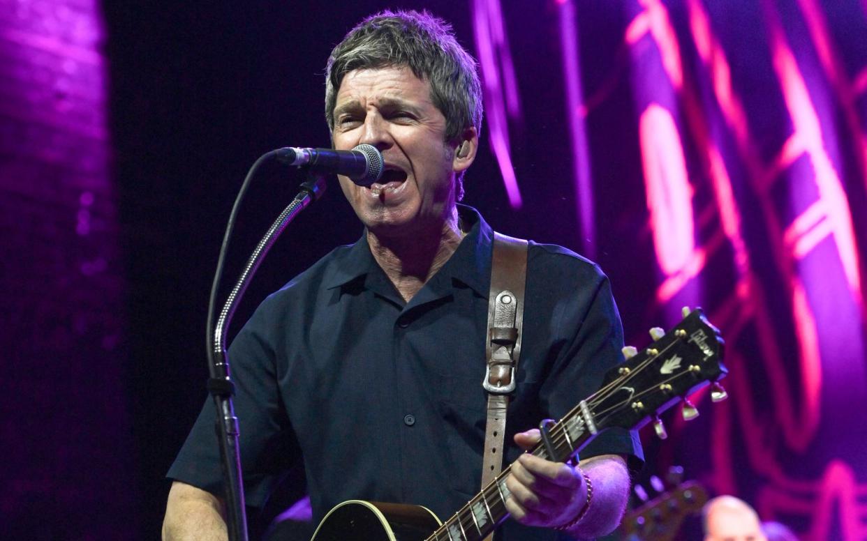 Wie ging noch gleich der Text? Noel Gallagher hat zuweilen Probleme, sich an die Texte seiner Songs zu erinnern. (Bild: Kate Green / Getty Images for Bauer Media)