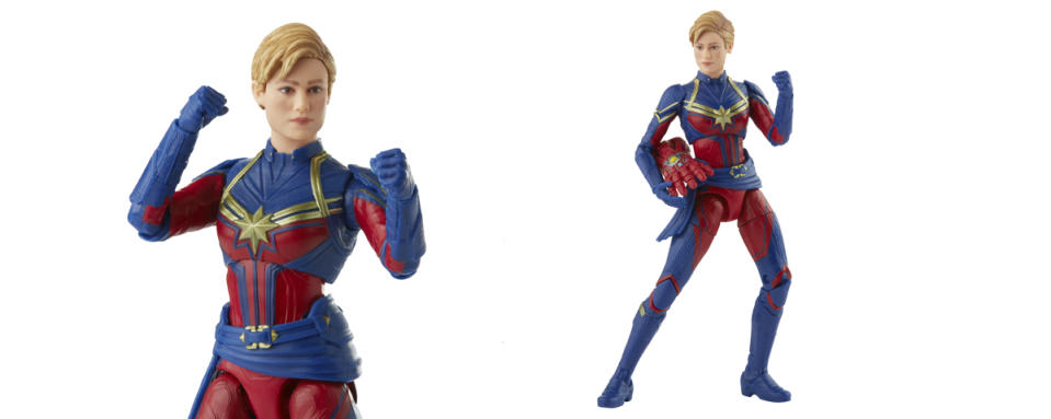 Carol Danvers 6" figure in her standard Captain Marvel suit