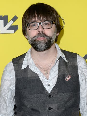 <p>Vivien Killilea/Getty</p> Joe Hill attends SXSW 2019 "Nos4a2" screening and panel on March 11, 2019, in Austin, Texas.