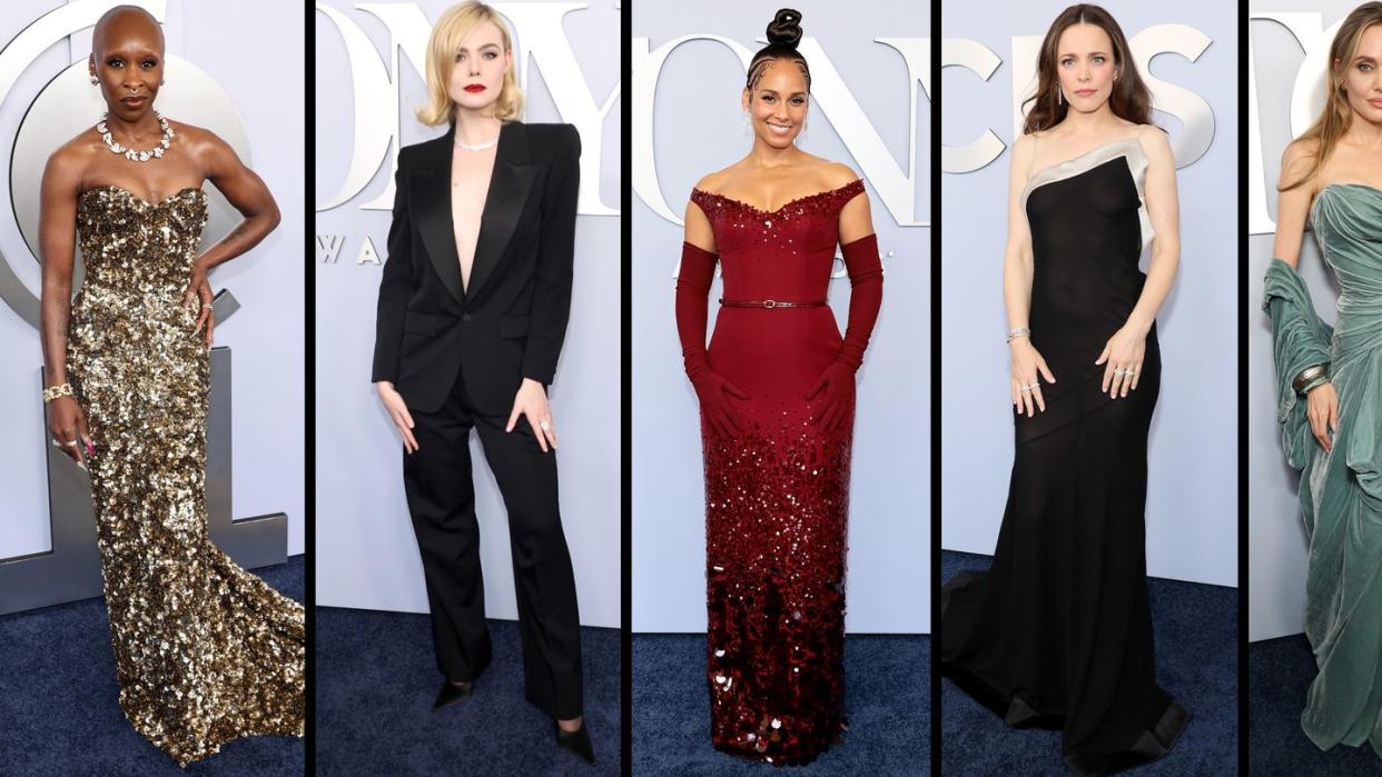 all the red carpet looks from the 2024 tony awards