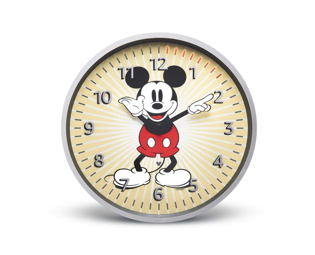 Disney's Mickey Mouse edition of the Echo Wall clock