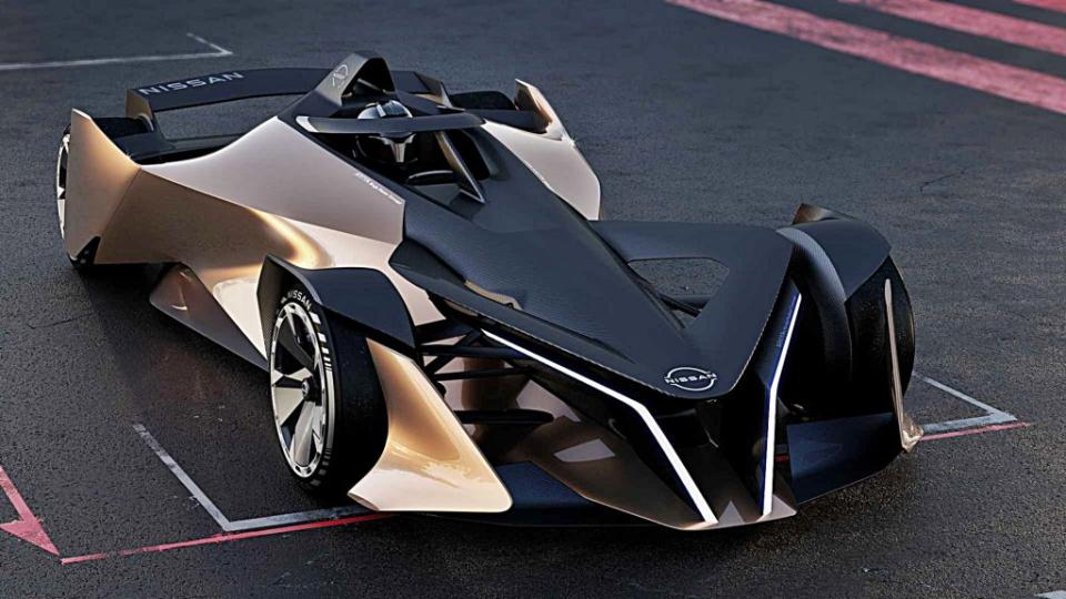 NISSAN公布最新單座公路版電動賽車Ariya Single Seater Concept