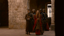 <p>Cersei has perhaps had the biggest fashion evolution over the course of the show. “As the story progresses, for instance, Cersei, when we first saw her, she was actually not terribly often in red,” Clapton noted to <a rel="nofollow noopener" href="https://www.buzzfeed.com/keelyflaherty/facts-about-the-game-of-thrones-costumes-you-probably-nev" target="_blank" data-ylk="slk:Buzzfeed;elm:context_link;itc:0;sec:content-canvas" class="link ">Buzzfeed</a>. “And then as she asserts her power, she became very bright red, very Lannister. And then it went to more of a blood-red, and then it went to black, which shows she’s in mourning for her children.”<br><br>(Credit: HBO) </p>