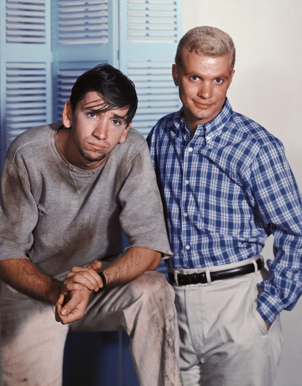 Bob Denver and Dwayne Hickman, in color!