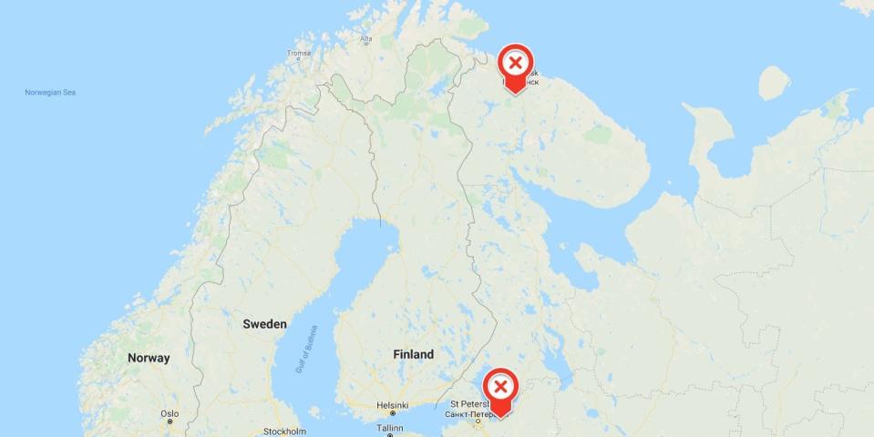 Kola leningrad plants nuclear