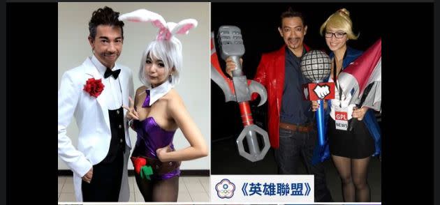 台灣電競拚亞運金牌，徐展元曬出過去COSPLAY遊戲角色的照片，集氣加油。（圖／翻攝自徐展元臉書）