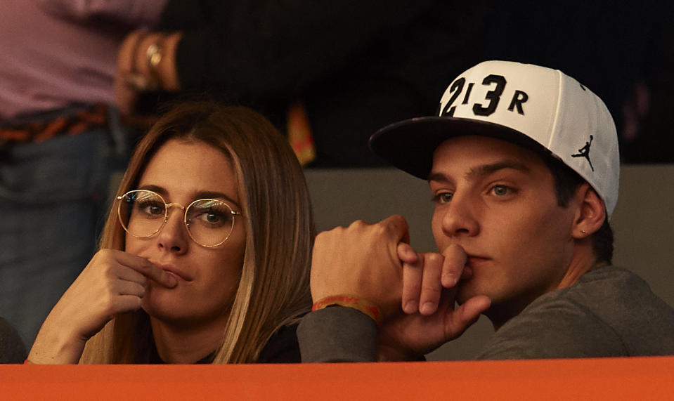 MADRID, SPAIN - NOVEMBER 26:  Blanca Suarez and Joel Bosqued attend the Madrid Horse Week 2016 at IFEMA on November 26, 2016 in Madrid, Spain.  (Photo by fotopress/Getty Images)