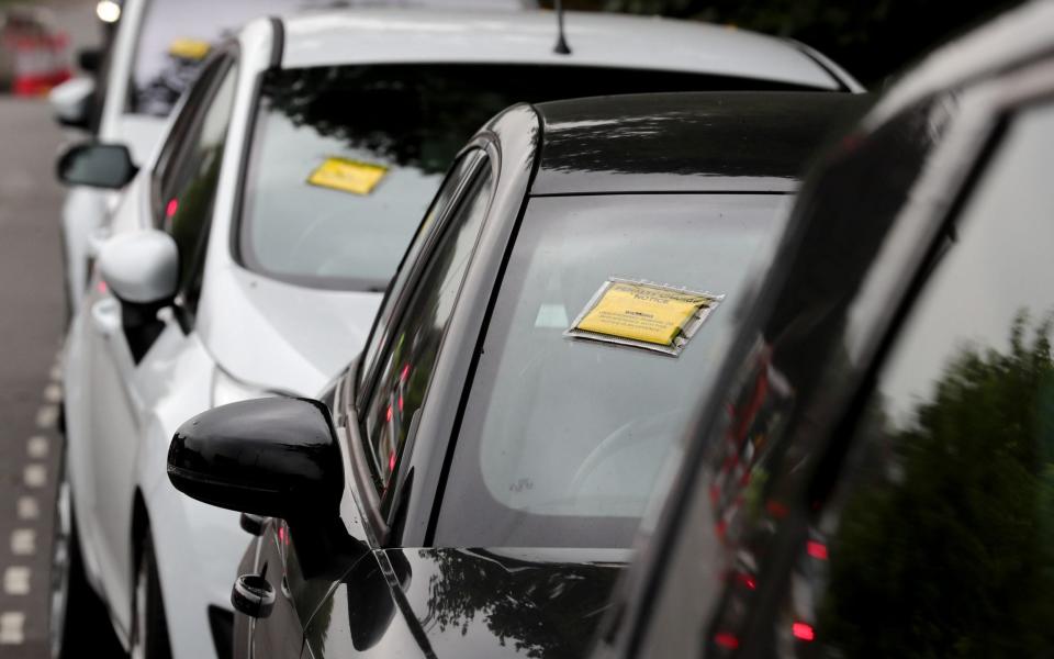 Private parking firms issued 24% more tickets in 2019/20 compared with the previous 12 months, according to new research - Gareth Fuller/PA