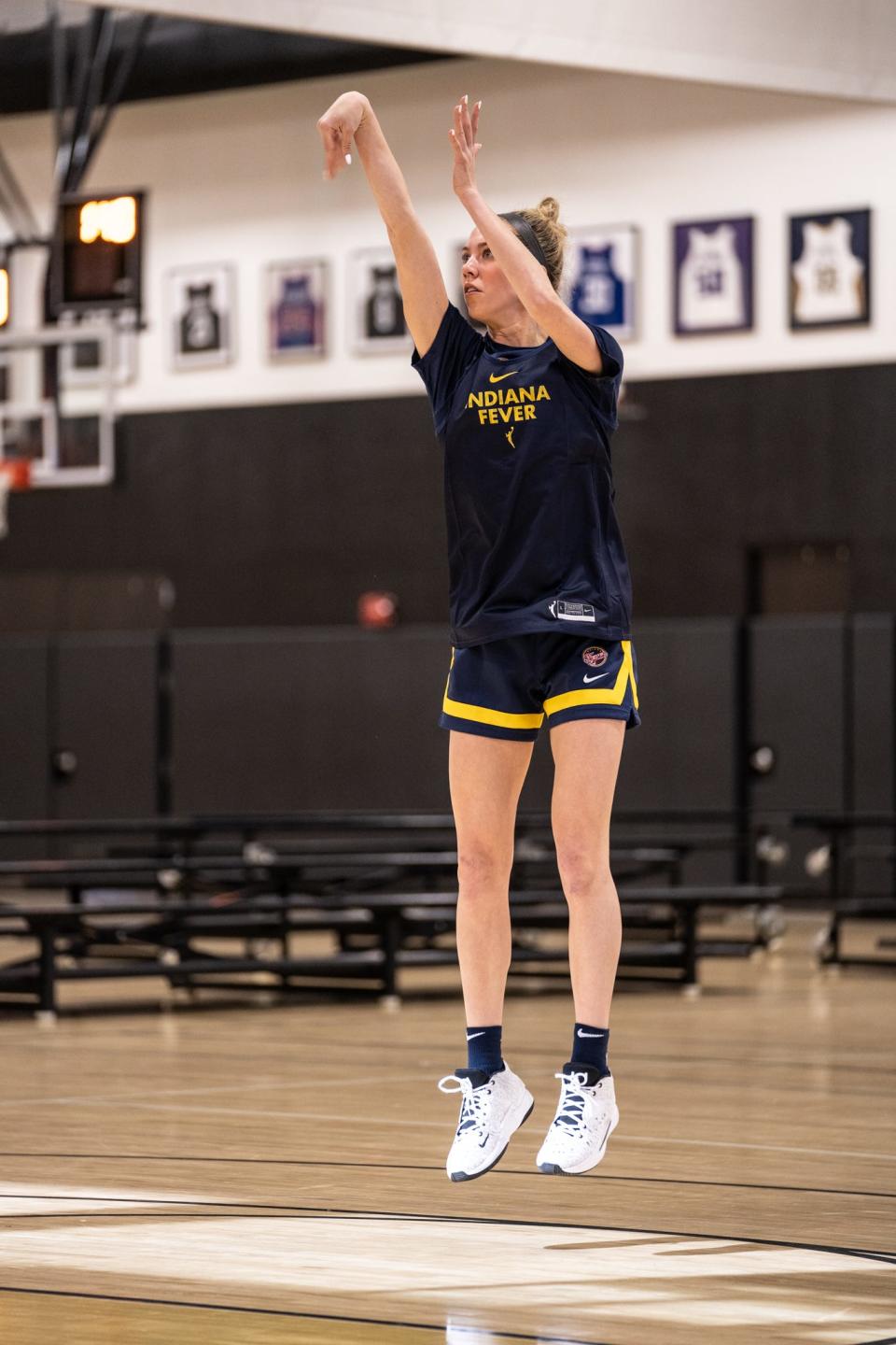 No. 6 overall pick Lexie Hull out of Stanford was drafted in part for her 3-point shooting.