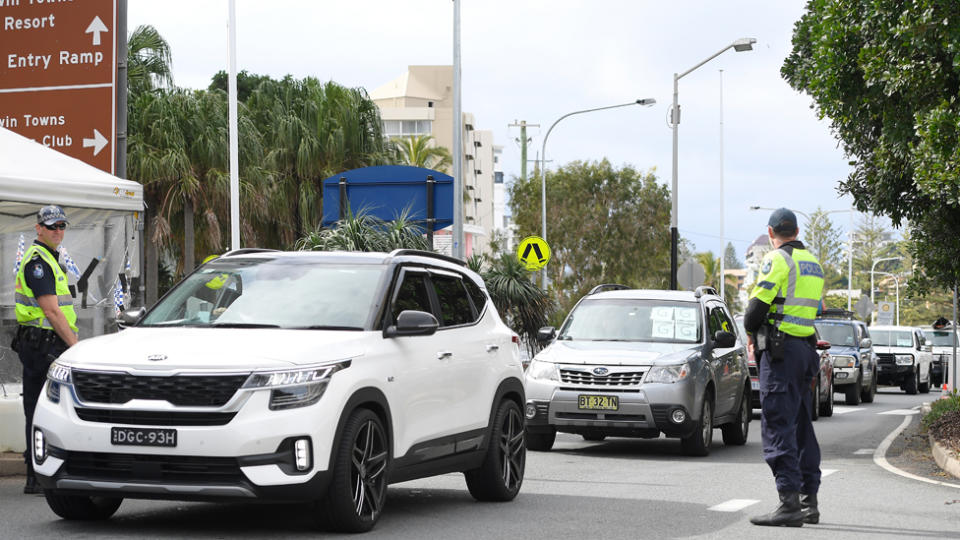 Premier Annastacia Palaszczuk announced the Queensland border would be shut to people from Sydney from Saturday