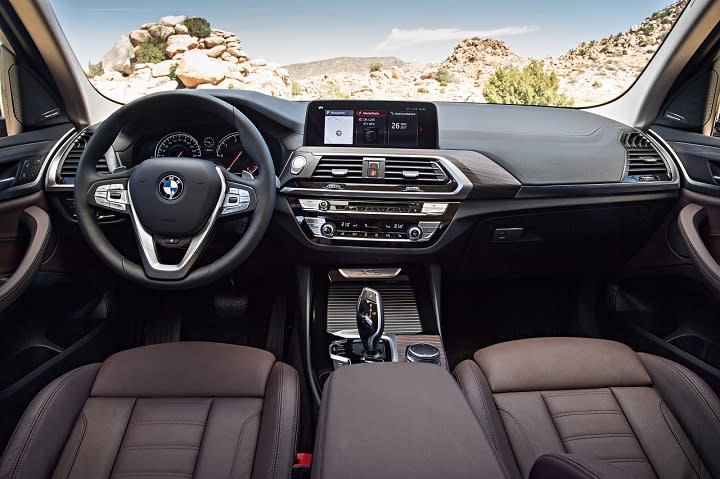 2018 BMW X3 interior photo