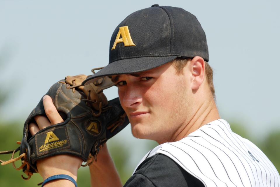 Brian Dupra, pitcher for Greece Athena, was the All-Greater Rochester Player of the Year for baseball in 2007.