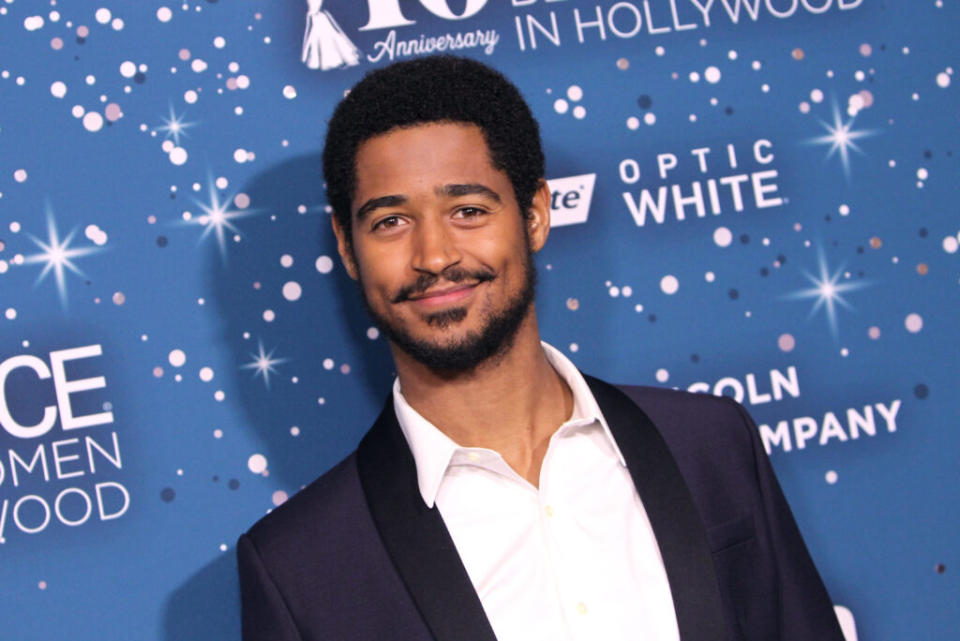 Black British Actors pictured: Alfred Enoch