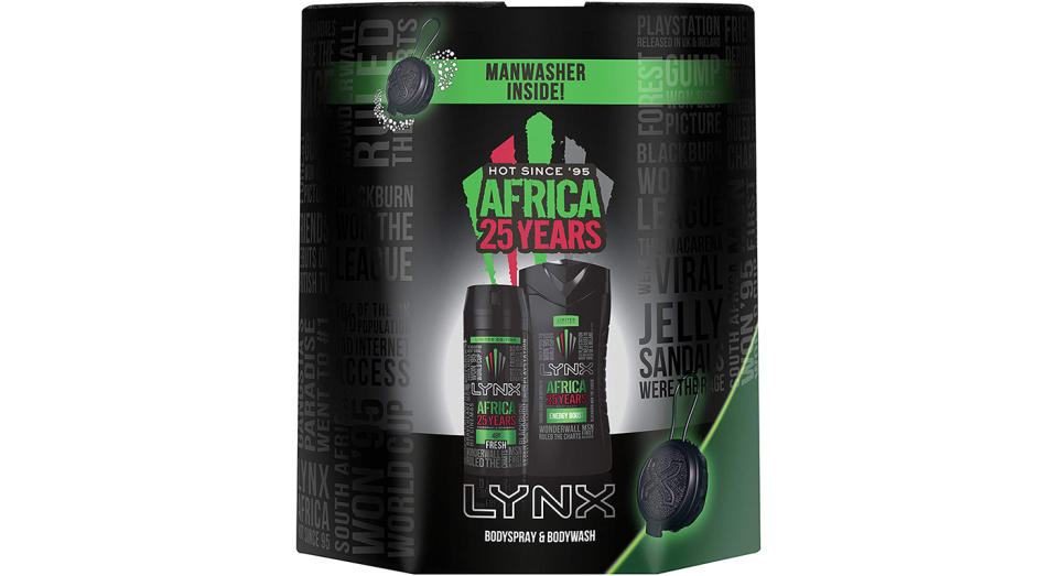 Lynx Africa, Trio Washbag Manwasher Gift Set