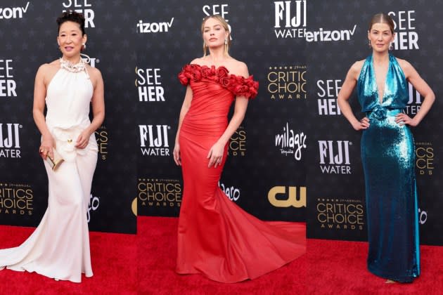 All the Celebrity Red Carpet Looks From the 2024 Critics Choice Awards