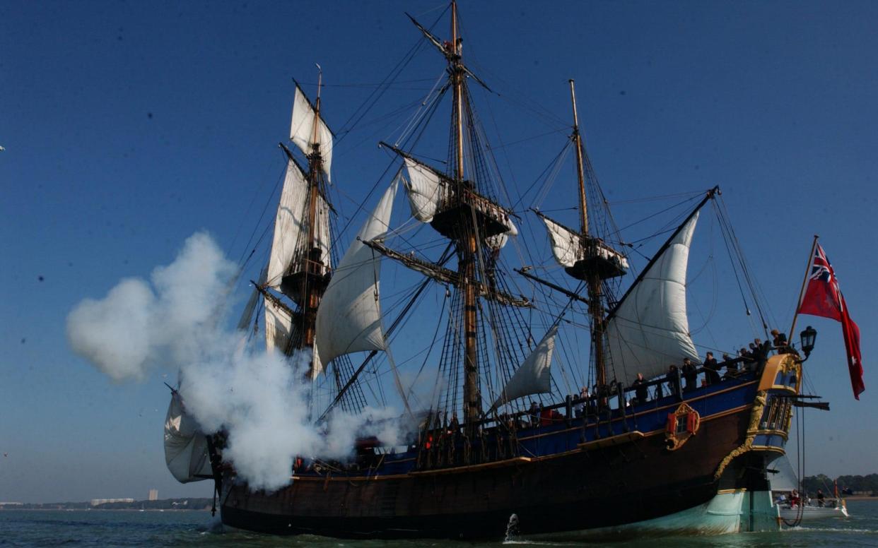 HM Bark Endeavour is an absolute replica of the ship HMS Endeavour, which Captain Cook sailed to the South Pacific - Eleanor Bentall contract