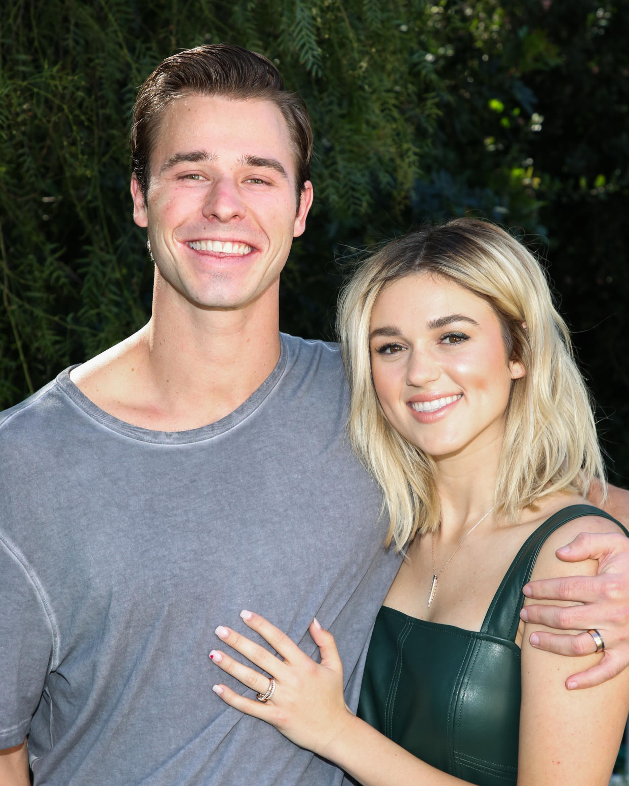 Sadie Robertson and Christian Huff welcomed their first baby in May 2021. (Photo: Paul Archuleta/Getty Images)