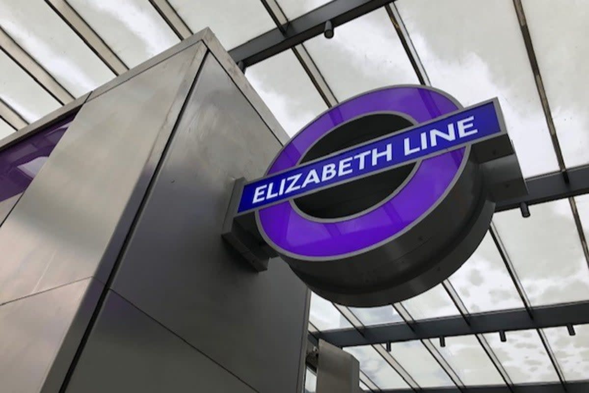 Elizabeth Line trains will run seven days a week from the autumn  (TfL/PA)