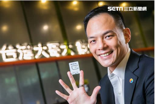 林之晨表示，5G SIM卡將為全產業創造10倍、甚至100倍的無限可能性。（圖／台灣大提供）