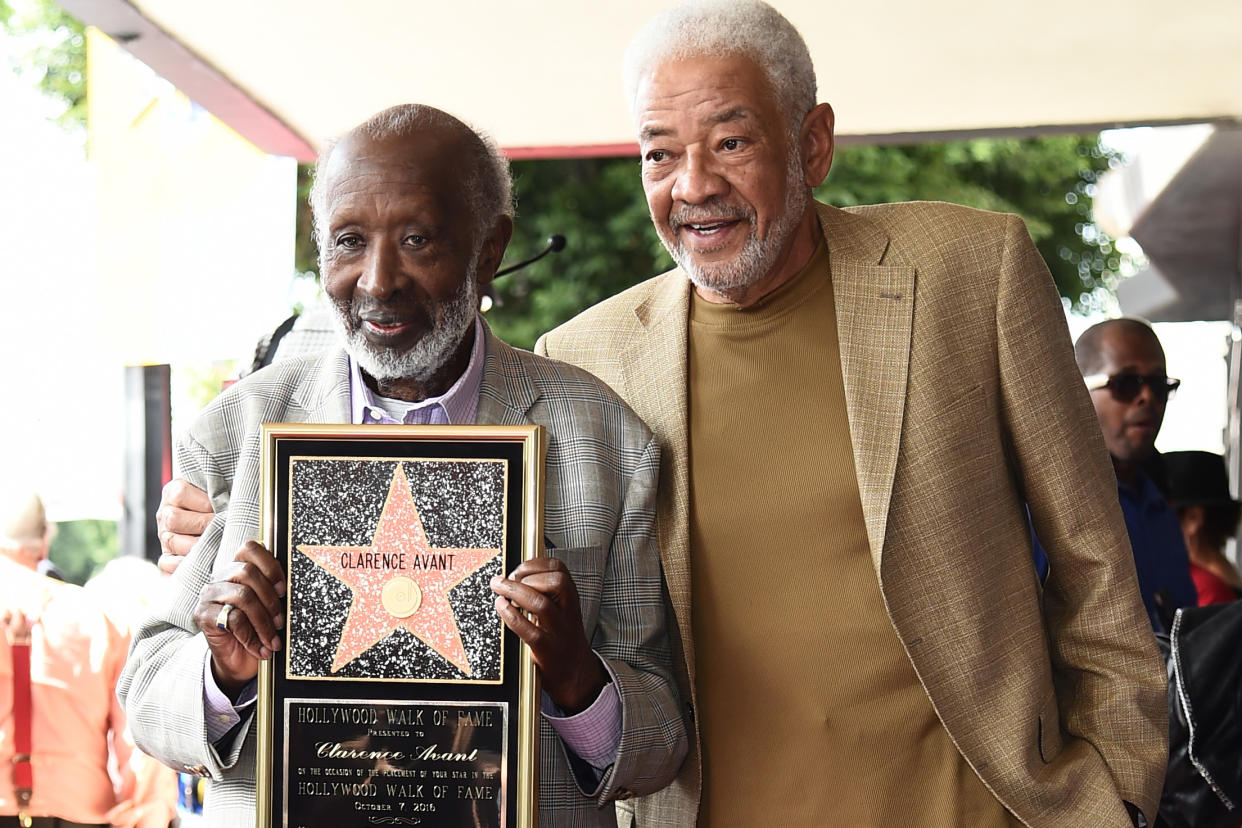 Clarence Avant honored with a star on the Hollywood Walk of Fame, Los Angeles, USA - 07 Oct 2016 (Variety / Penske Media via Getty Images file)