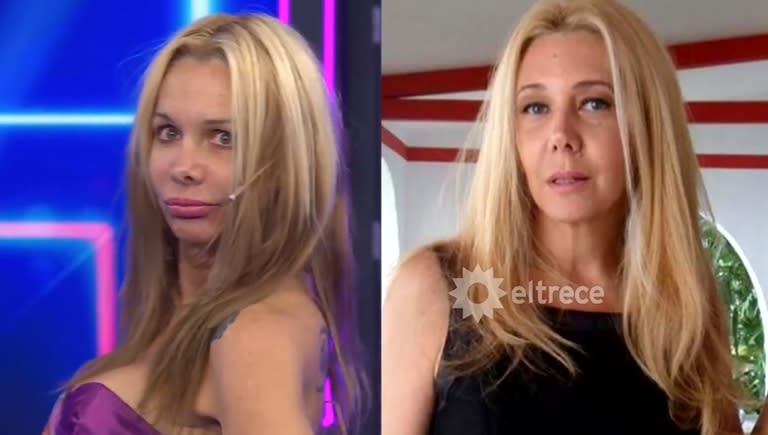 La doble de Mariana Nannis en Bienvenidos a bordo (eltrece) (Crédito: Captura de video eltrece)