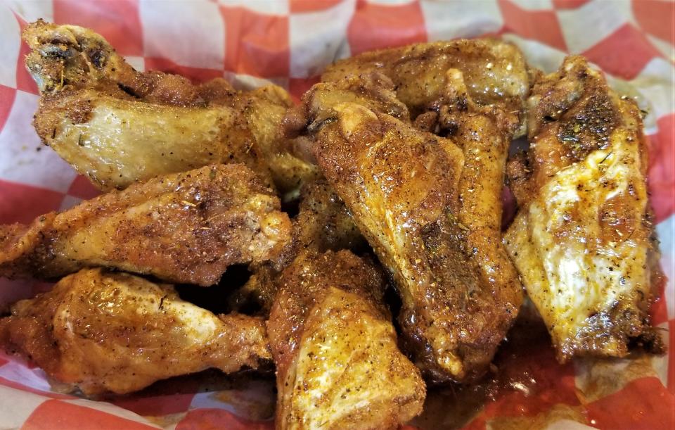 The "sweet blackened" wings at SketchDaddy's Wings 'n Things on Cortez Road West in Bradenton.