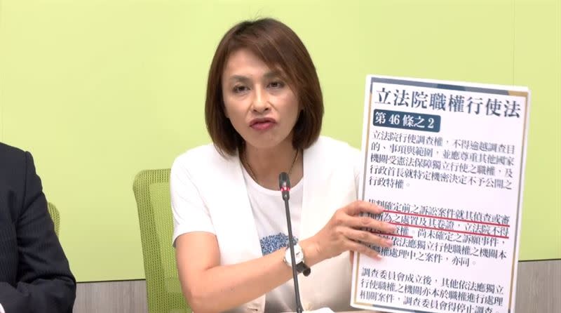 立院經濟委員會今日成立「進口雞蛋調查小組」，邱議瑩痛批國民黨帶頭違法（圖）