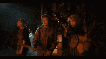 Nancy, Steve and Robin about to fight Vecna in "Stranger Things"