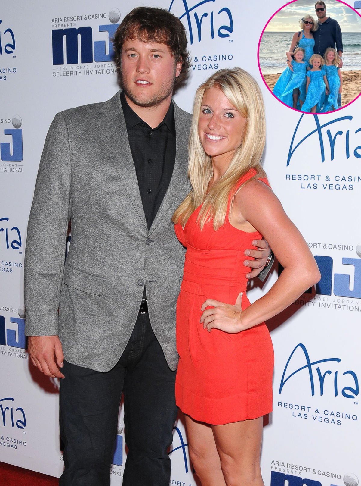 See how Matthew Stafford's family wished him luck before his 1st