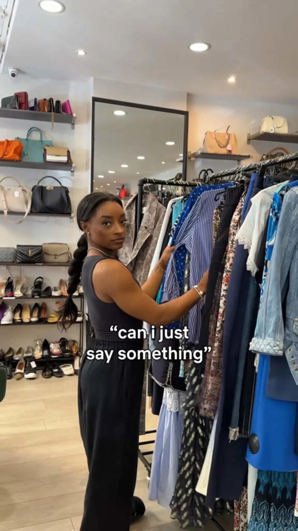 Simone Biles stare (@simonebilesowens via TikTok)