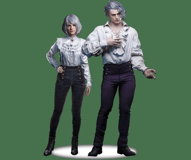 The RE4 Remake Deluxe Edition skins have been revealed! Here's a look at  Leon & Ashley Costumes: 'Casual' & 'Romantic' #residentevil4 #RE4…