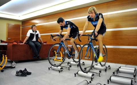 Ellingworth (left) was a trusted confidant and mentor for many riders at Team Sky - Credit: Getty Images