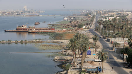 A general view of Shatt al-Arab river from Al-Tanouma district, east of Basra, Iraq September 21, 2018. REUTERS/Essam al-Sudani/Files
