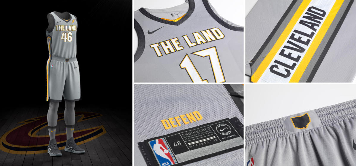 Cleveland has LeBron James to thank for the Cavaliers' abominable new  jerseys